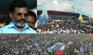 “தமிழகத்தில் ஆளும் கட்சியாக விசிக வளர வேண்டும்!” உளுந்தூர்பேட்டை மாநாட்டில் திருமாவளவன் சூளுரை!