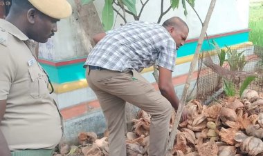 ஒடுக்கத்தூர் அருகே வெடிகுண்டு பீதி!