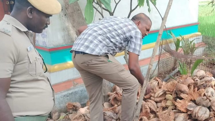 ஒடுக்கத்தூர் அருகே வெடிகுண்டு பீதி!