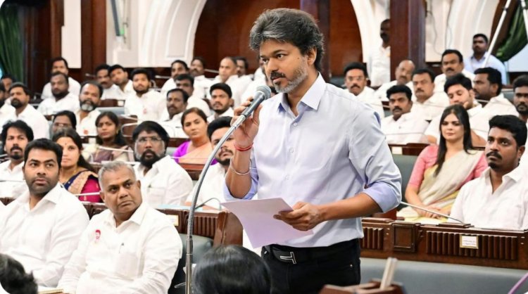 ஆண்டுக்கு 3 இலவச சிலிண்டர்கள்! பரந்தூர் விமான நிலையத் திட்டம் ரத்து — பேரவையில் முதல்வர் விஜய் அதிரடி அறிவிப்புகள்!