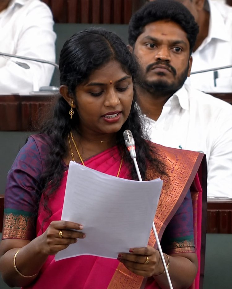 மீண்டும் பாடலுடன் தொடங்கிய குடியாத்தம் எம்.எல்.ஏ.! “TET, TRB தேர்ச்சி பெற்றும் வேலை இல்லை” — பேரவையில் சிந்து சரமாரி கோரிக்கை!