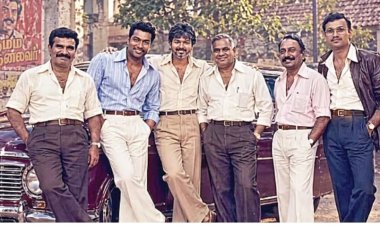 80-களுக்கே திரும்பிய சி.எம்.முதல்வர் டீம்! புஷிஆனந்தை பாருங்களேன்! புகைப்படங்கள் வைரல்!