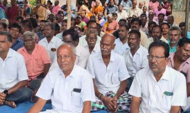 ₹11.48 கோடி கழிவுநீர் திட்டத்திற்கு எதிர்ப்பு! 300-க்கும் மேற்பட்டோர் உண்ணாவிரதம் – திட்டத்தை வேறு இடத்திற்கு மாற்றக் கோரிக்கை