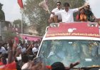 மதுராந்தகத்தில் முதல்வர் விஜய்க்கு உற்சாக வரவேற்பு! இடைத்தேர்தல் பிரச்சாரத்தில் சாலை வலம்!