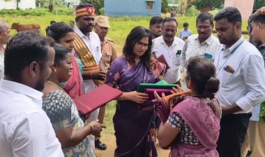 சோளிங்கர் ஒன்றியத்தில் ஆட்சியர் பிரியா ரவிச்சந்திரன் திடீர் ஆய்வு!