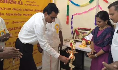 ரூ.34.50 லட்சத்தில் கட்டிய ஊராட்சி அலுவலகம் திறந்த முதல் நாளே விரிசல்! தண்ணீரும் இல்லை; கழிவறையும் சுத்தமில்லை!