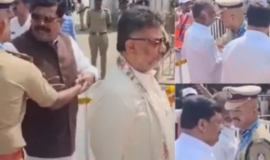 மைசூரு தசரா பூஜையில் தலித் அமைச்சர்களுக்கு அனுமதி மறுப்பா? விசாரணைக்கு உத்தரவிட்டார் டி.கே. சிவகுமார்! மூன்று தலித் அமைச்சர்கள் தடுத்து நிறுத்தப்பட்டதாகப் புகார் – அதிகாரிகள் மீது நடவடிக்கை எடுக்கப்படுமா?