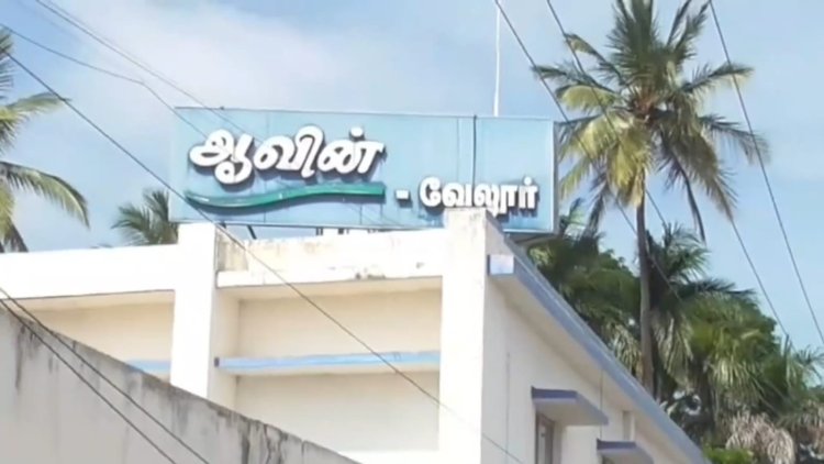 சர்ச்சைக்குரிய வேலூர் ஆவினில்15 நாட்களாக உற்பத்தி முடக்கம்! பால் முதல் ஐஸ்கிரீம் வரை தட்டுப்பாடு – பொதுமக்கள் அவதி!